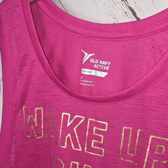 Old Navy Wake Up Brunch Run Repeat Tank Top - Picture 3 of 3